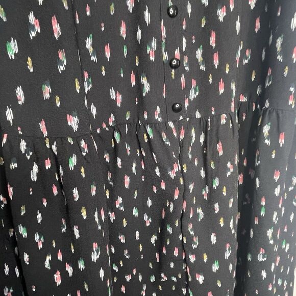 12 Thompson Skirt Y2K Button Down Front With Slit  Multicolor‎ Skirt. SZ L - Picture 11 of 12